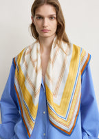 Collector scarf cream/daffodil