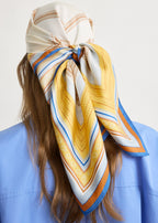 Collector scarf cream/daffodil