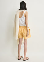 Cotton summer shorts daffodill
