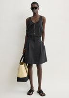Chino skirt black