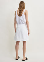 Chino skirt white