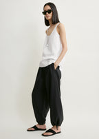 Parachute trousers black