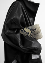 Nappa parachute jacket black