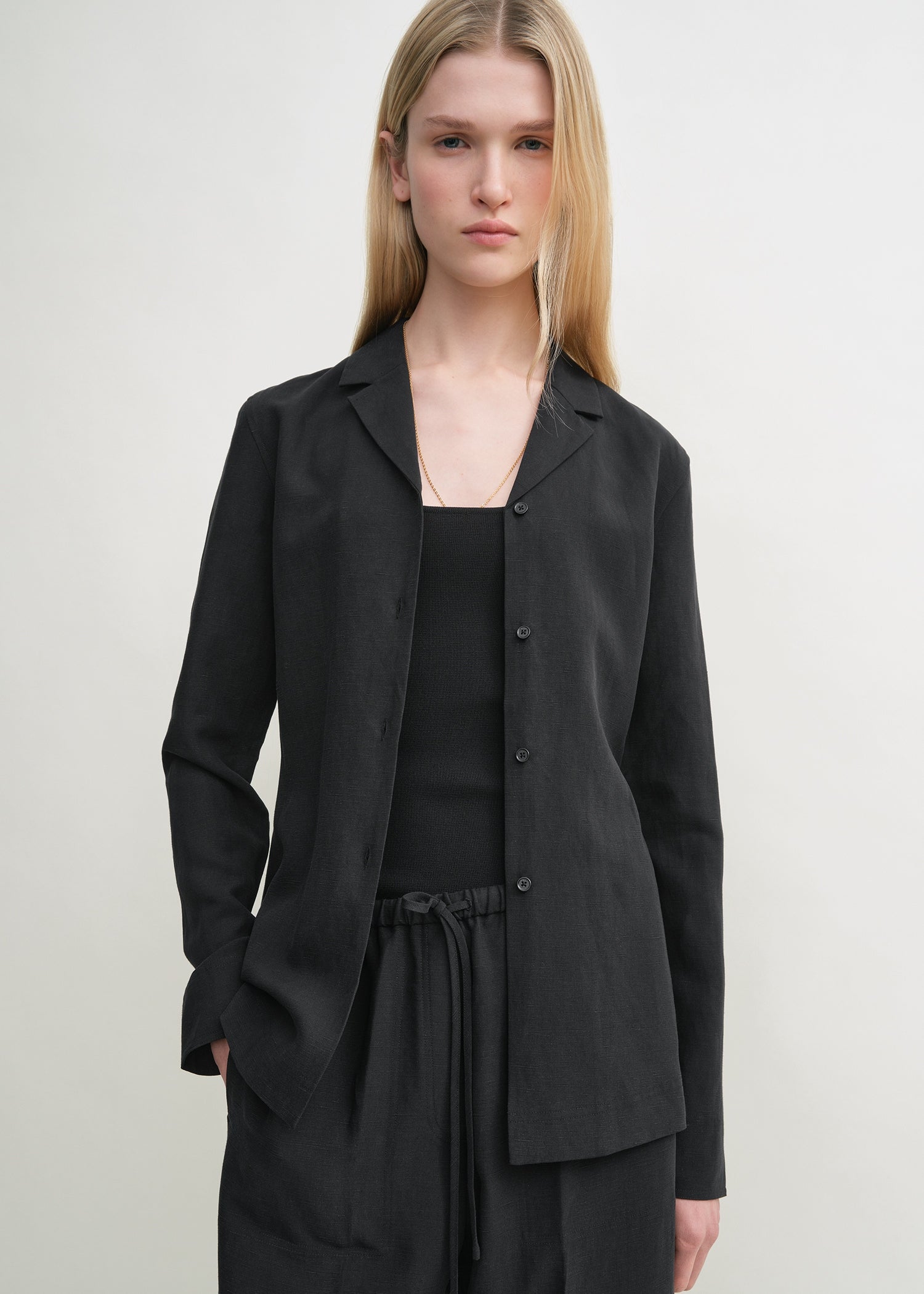 Fluid shirt black