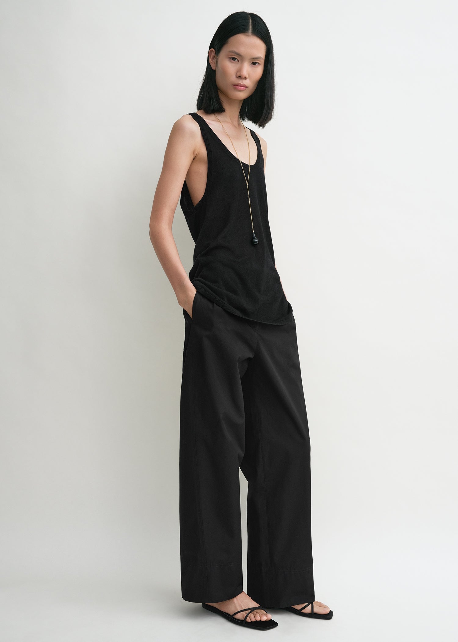 Tank knit black