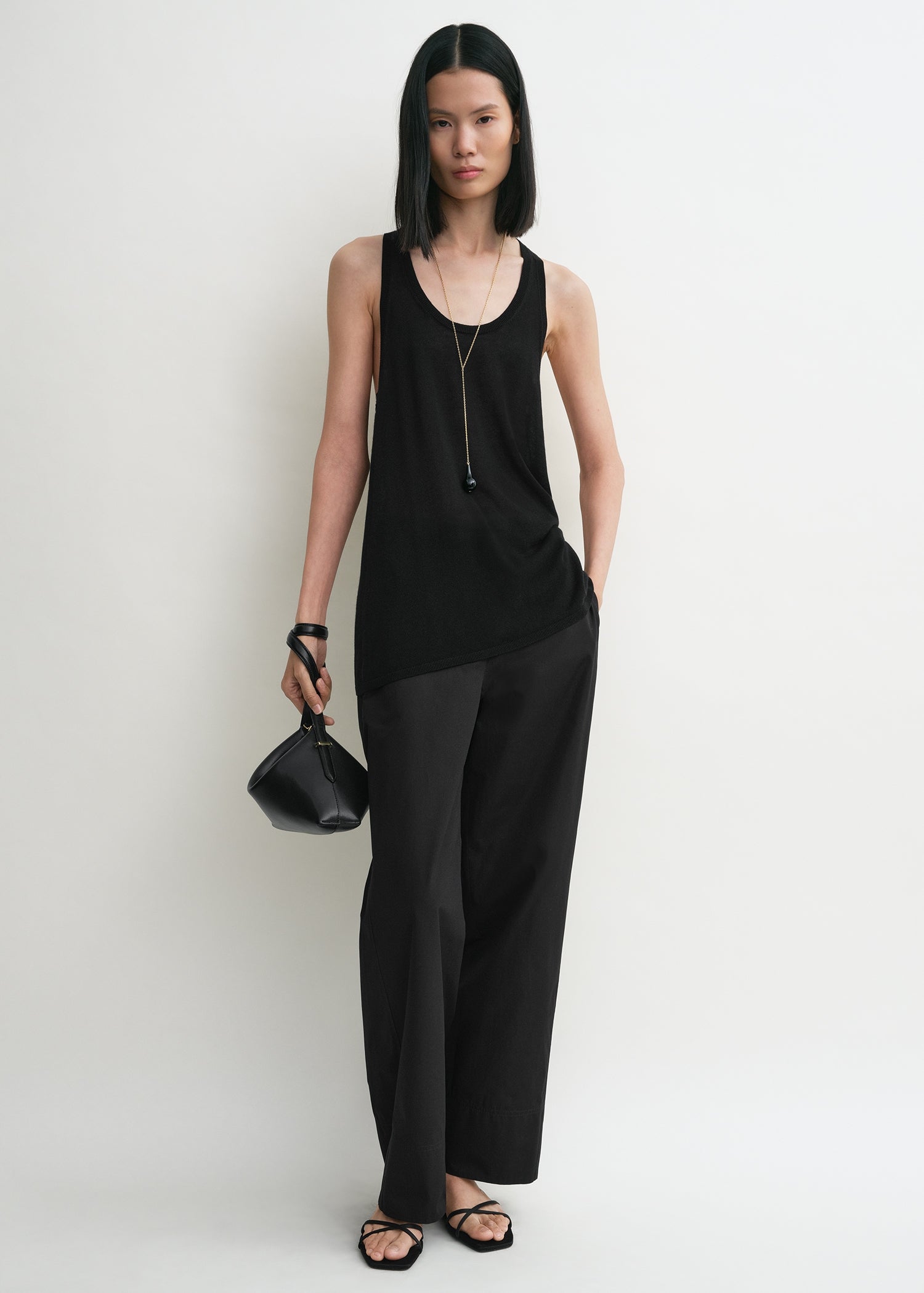 Tank knit black