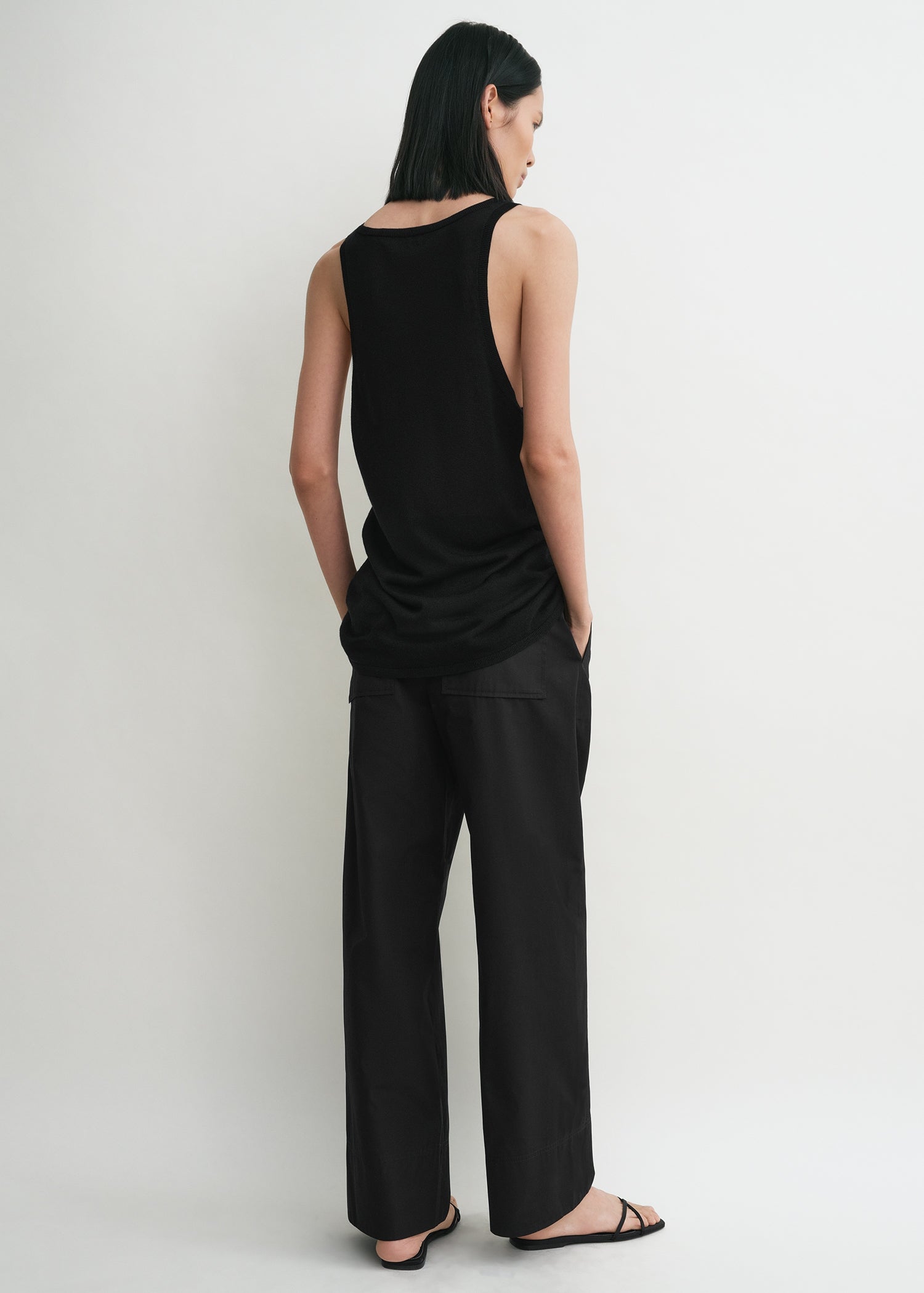 Tank knit black