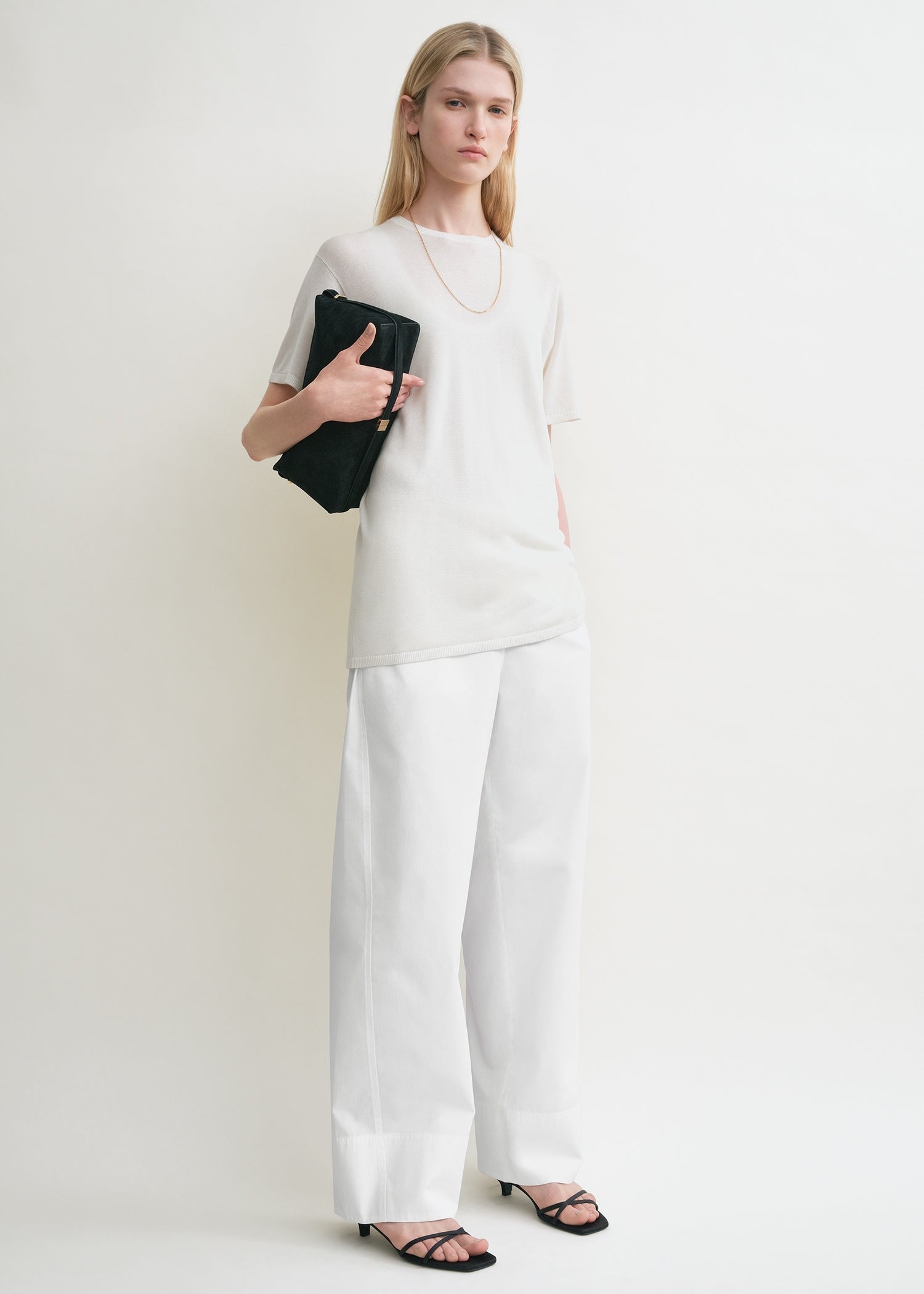 Tee knit white