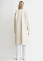Chintz coat ecru