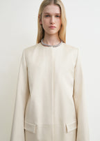 Chintz coat ecru