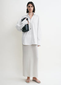 Raw raglan shirt white