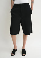Knit shorts black