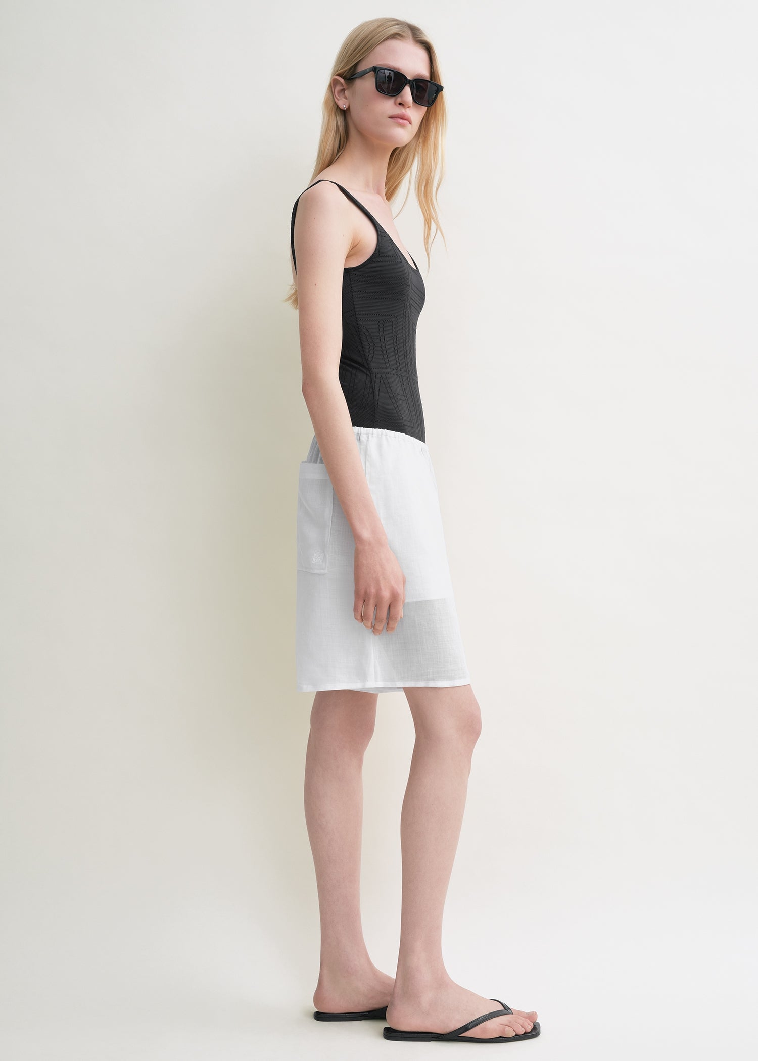Summer shorts white