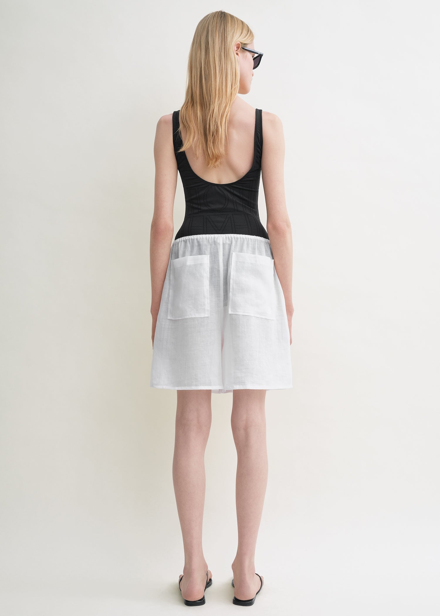 Summer shorts white