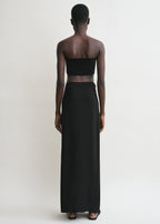 Bandeau knit black