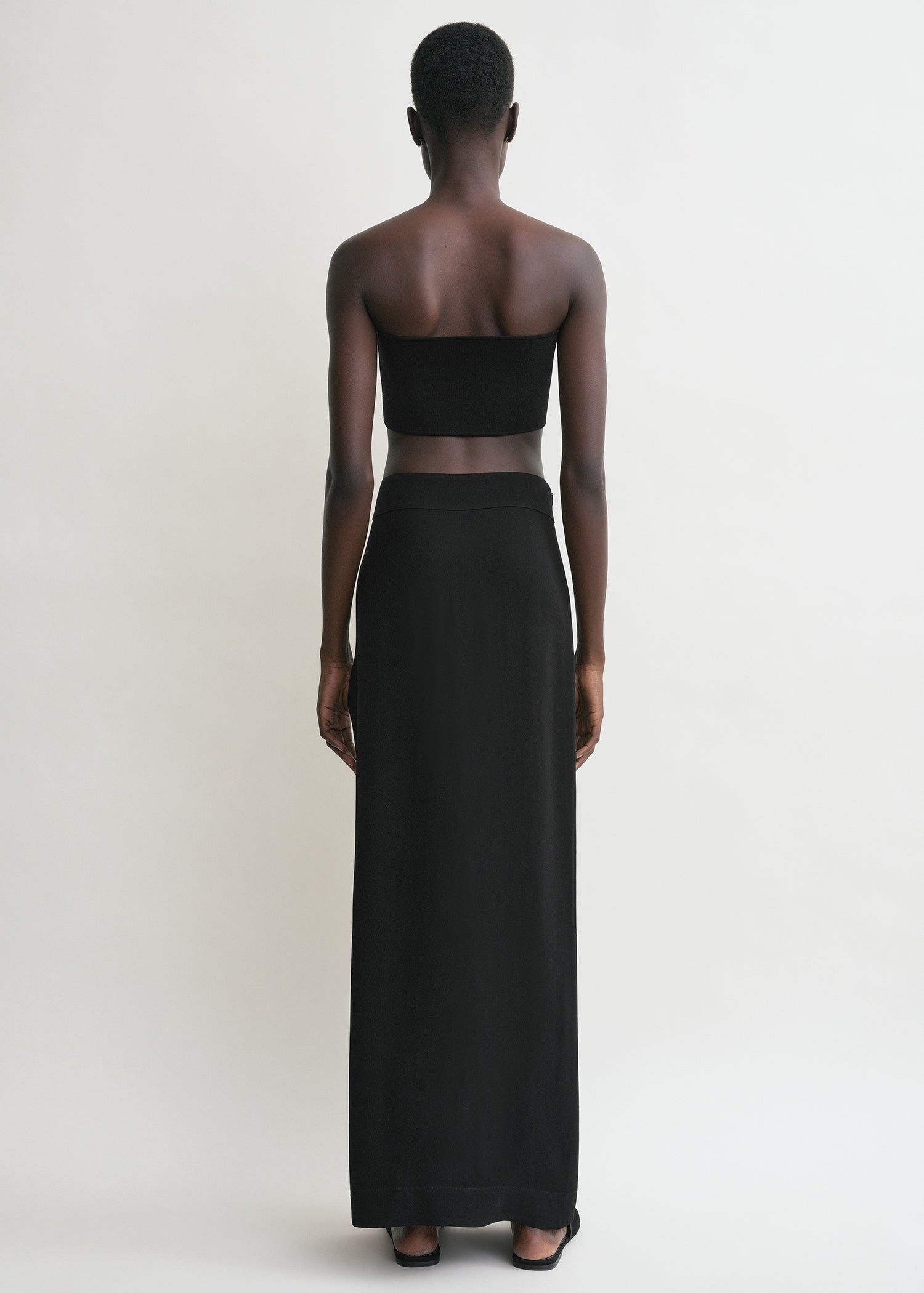 Bandeau knit black