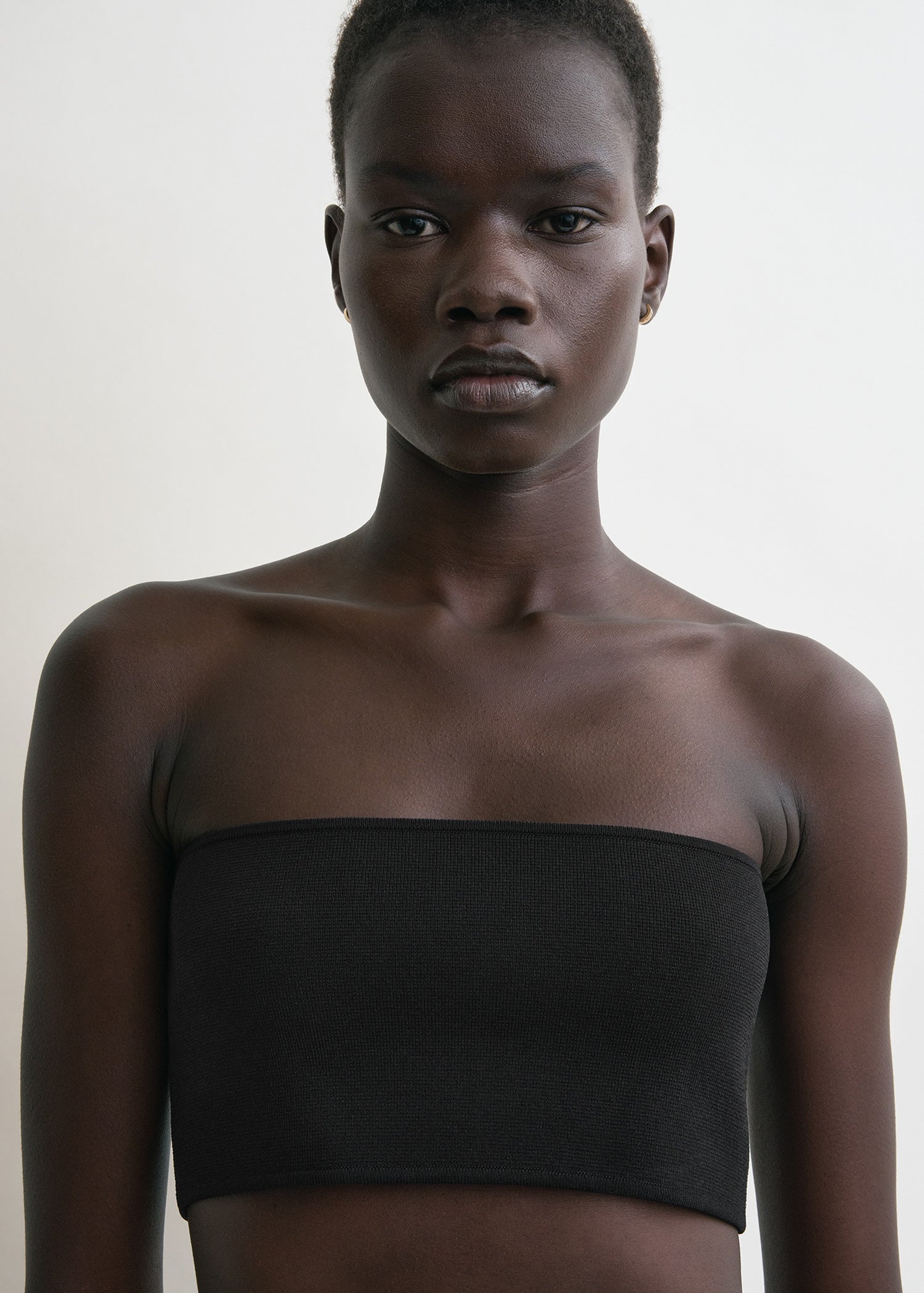 Bandeau knit black