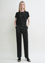 Tailored chinos black
