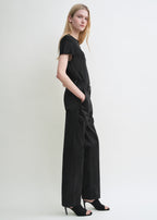 Tailored chinos black
