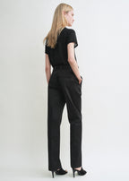 Tailored chinos black