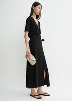 Mini T-lock rope clutch pearl