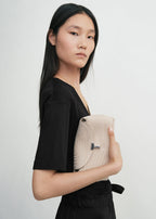 Mini T-lock rope clutch pearl