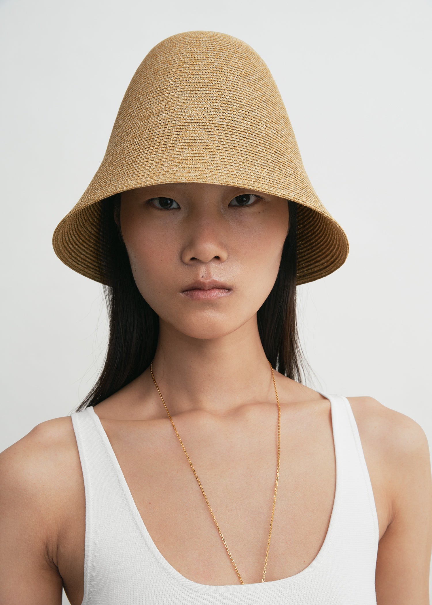 Paper sun hat honey