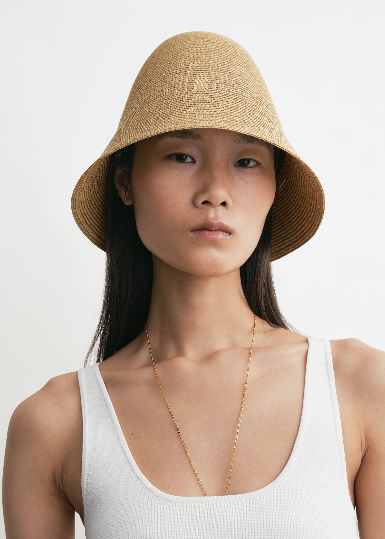 Paper sun hat honey