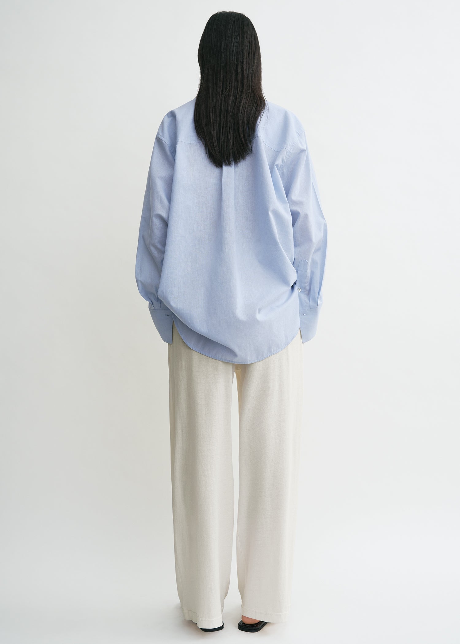 Oversized summer shirt sky – TOTEME