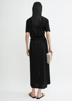 Wrap skirt black