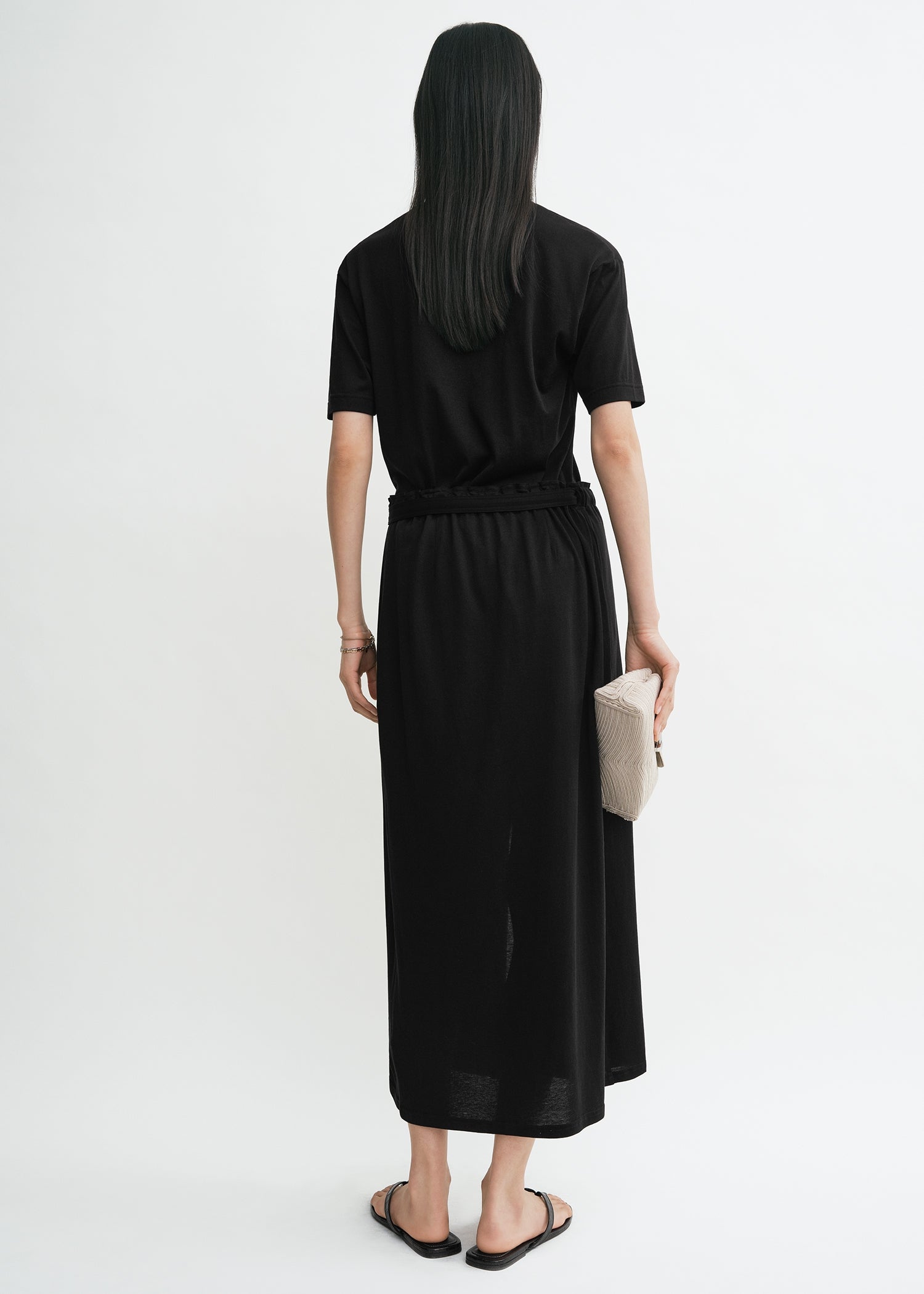 Wrap skirt black