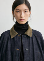 Denim country jacket soft raw