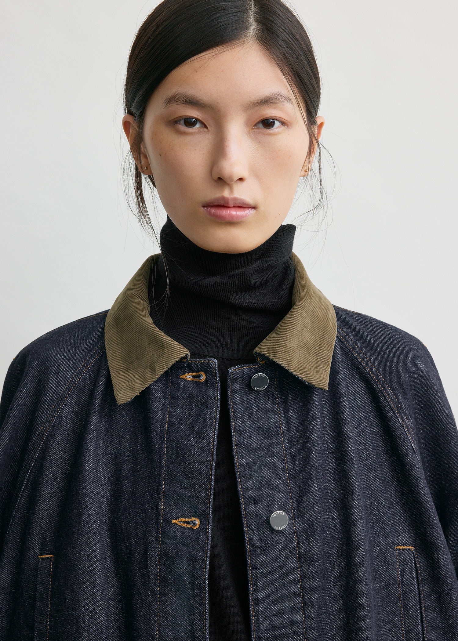 Denim country jacket soft raw