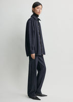 Classic denim shirt soft raw