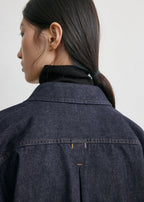Classic denim shirt soft raw