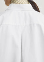 Classic poplin shirt white