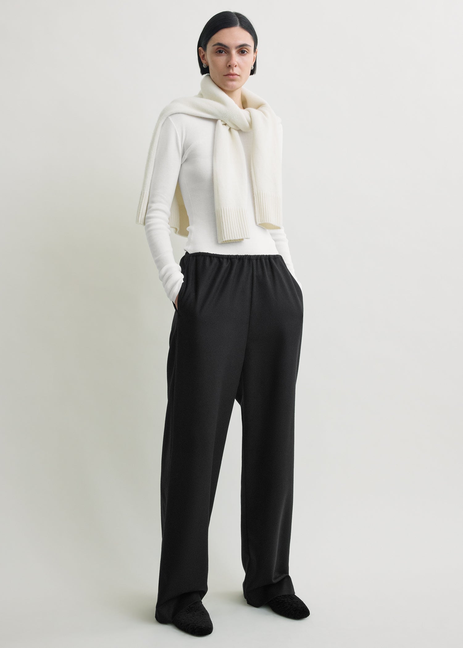 Winter pj bottoms black