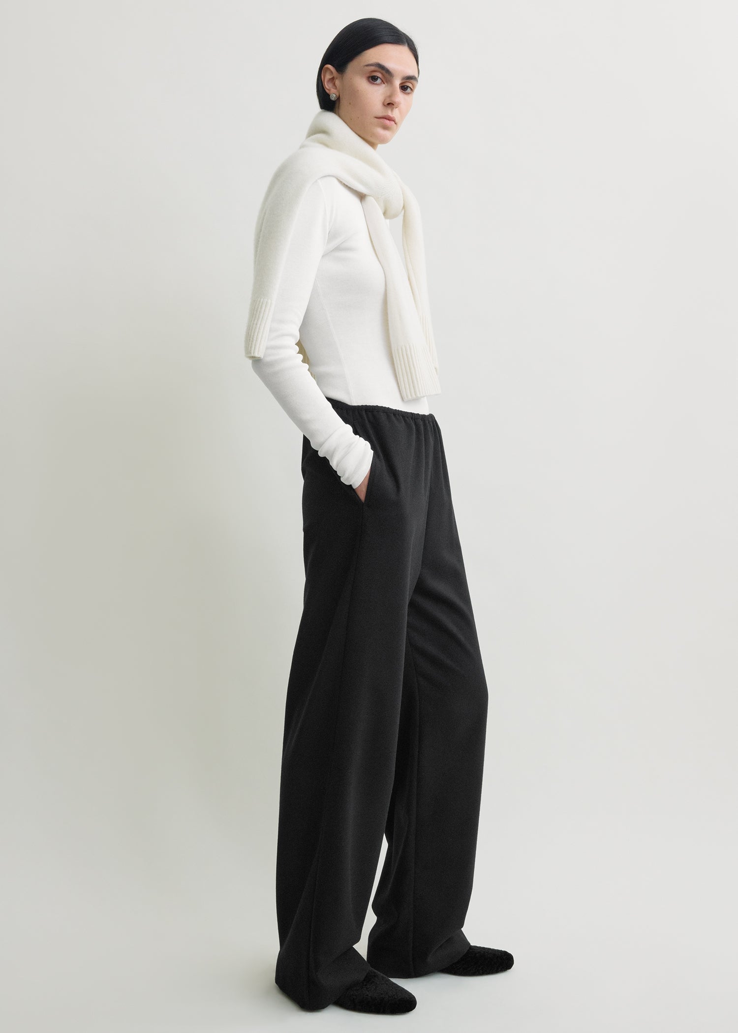 Winter pj bottoms black