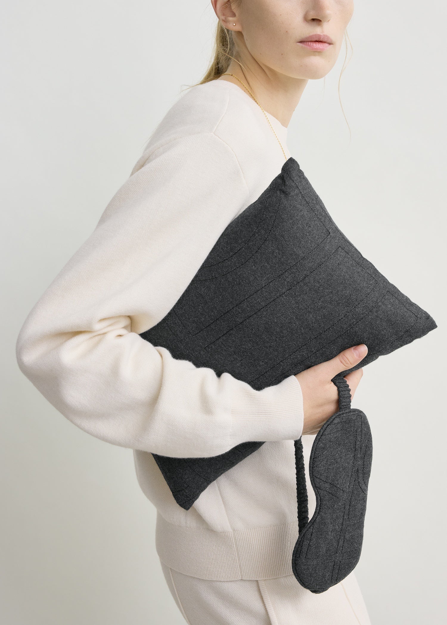 Monogram sleep set charcoal