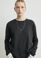 Classic long-sleeve tee black