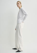 Classic long-sleeve tee white