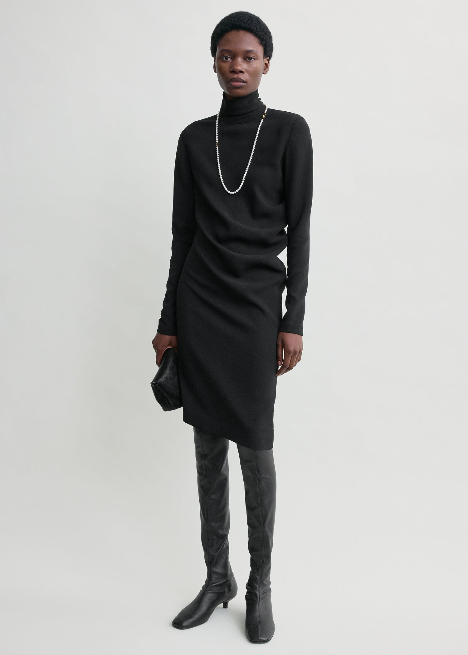 TOTEME - Twist dress Black - 36