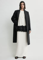 Petal dress off-white