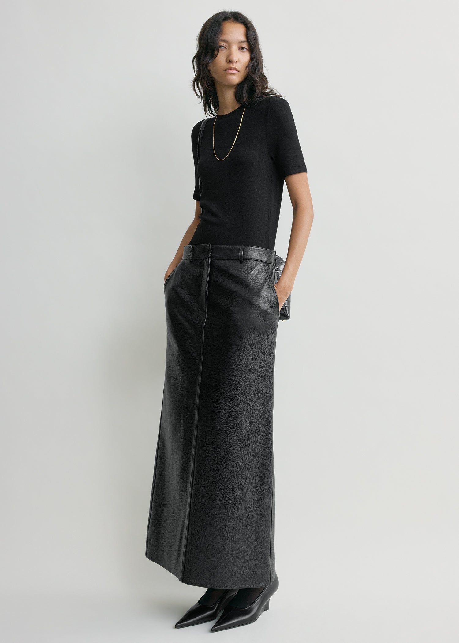 Classic jersey tee black