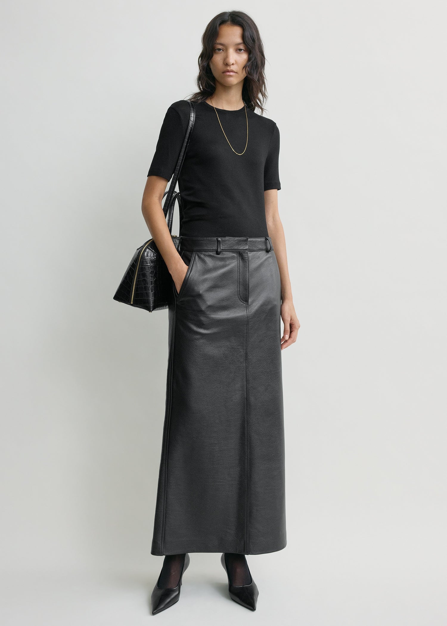 Classic jersey tee black