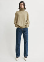 Merino turtleneck desert