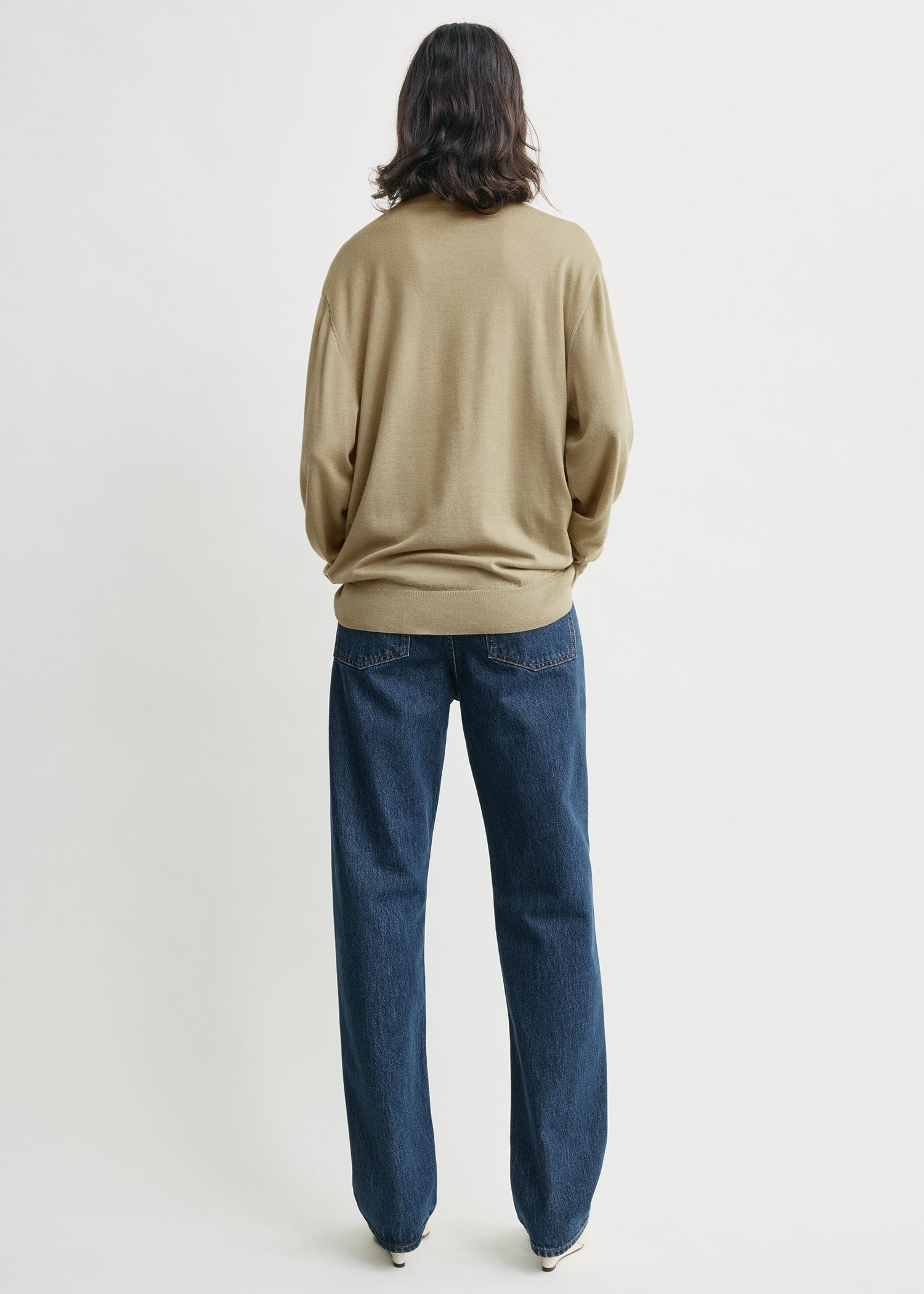 Merino turtleneck desert