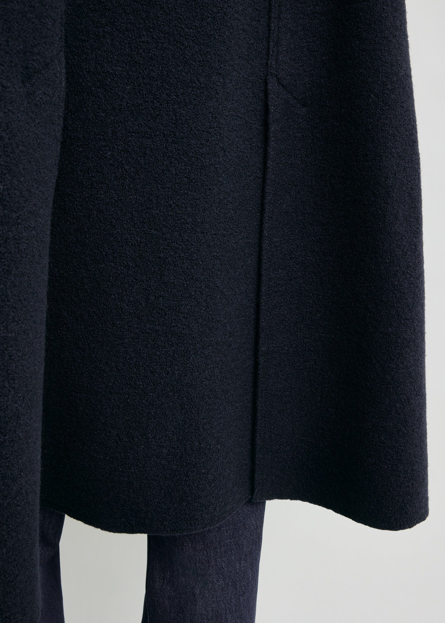Cape coat navy