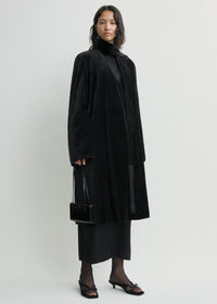Smoking coat black