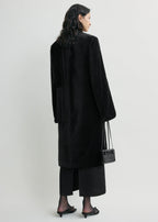 Smoking coat black